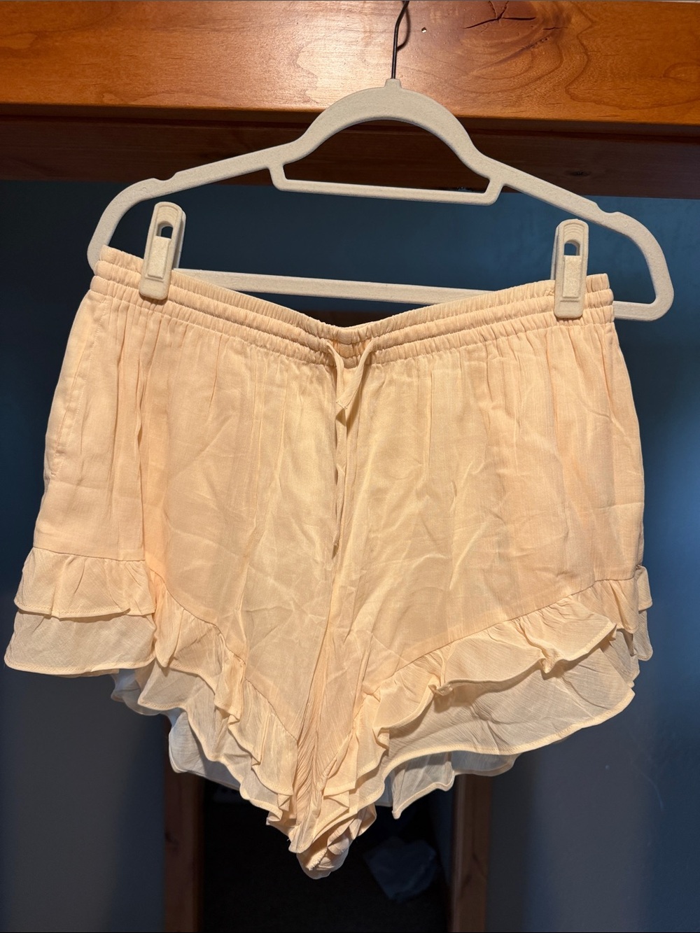 Spell Teodora Short in White Smoke - XL NWT